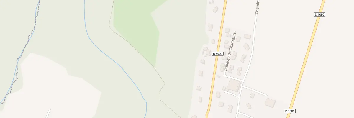 Plan du 266 Rte du Châtelard à La Buissière