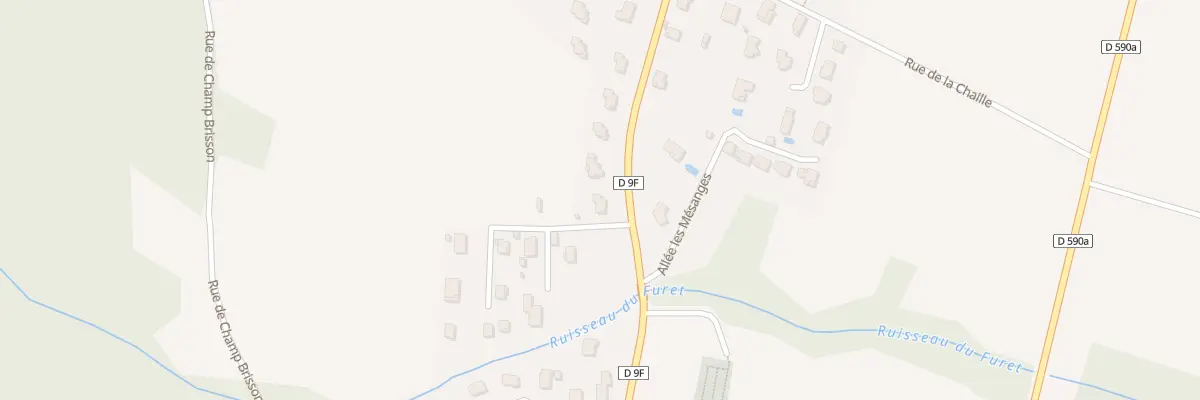 Plan du 14 All de la Perrière à Barraux