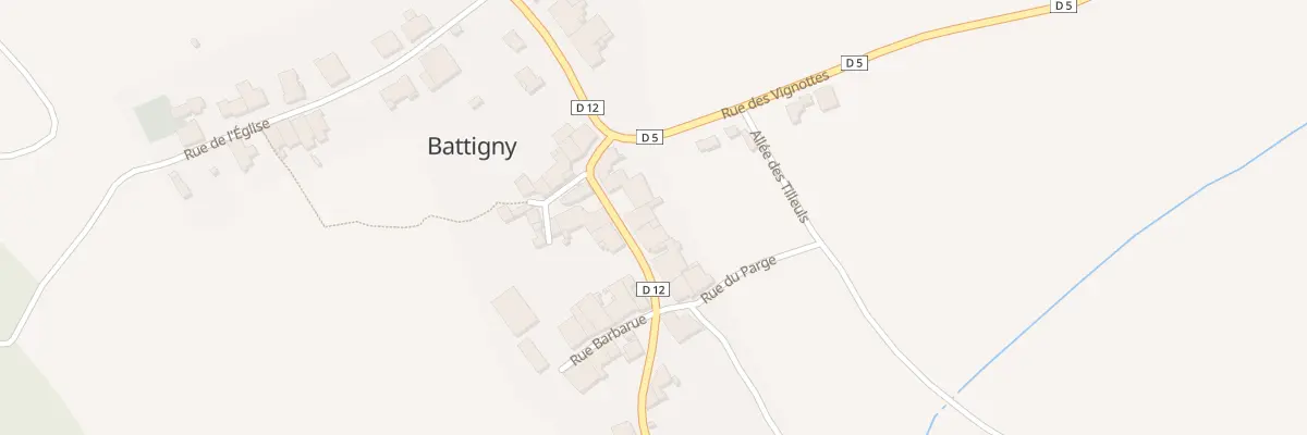 Plan du 7 Rue du Professeur Cadiot à Battigny