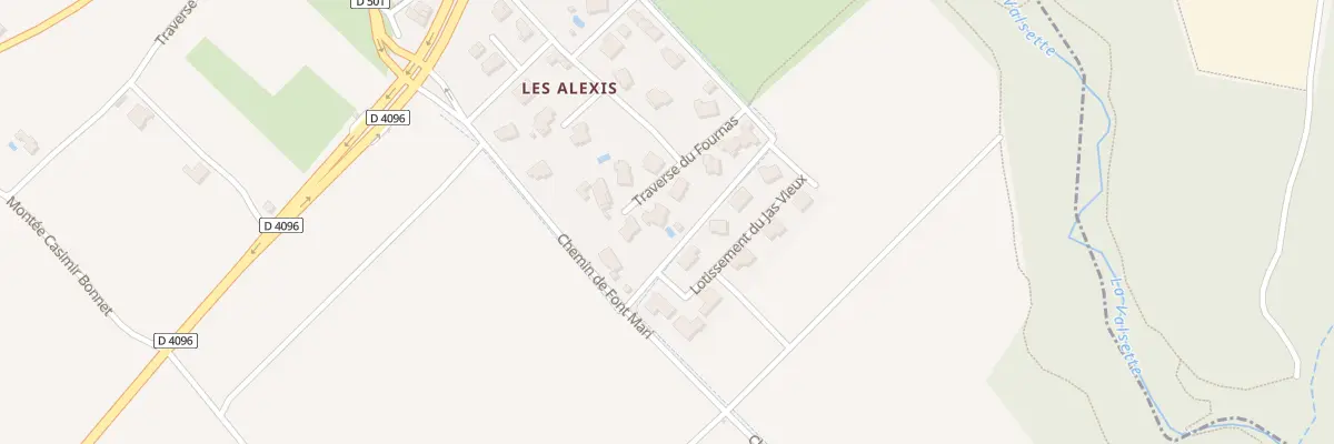 Plan du 7005 Les Alexis à Montfort