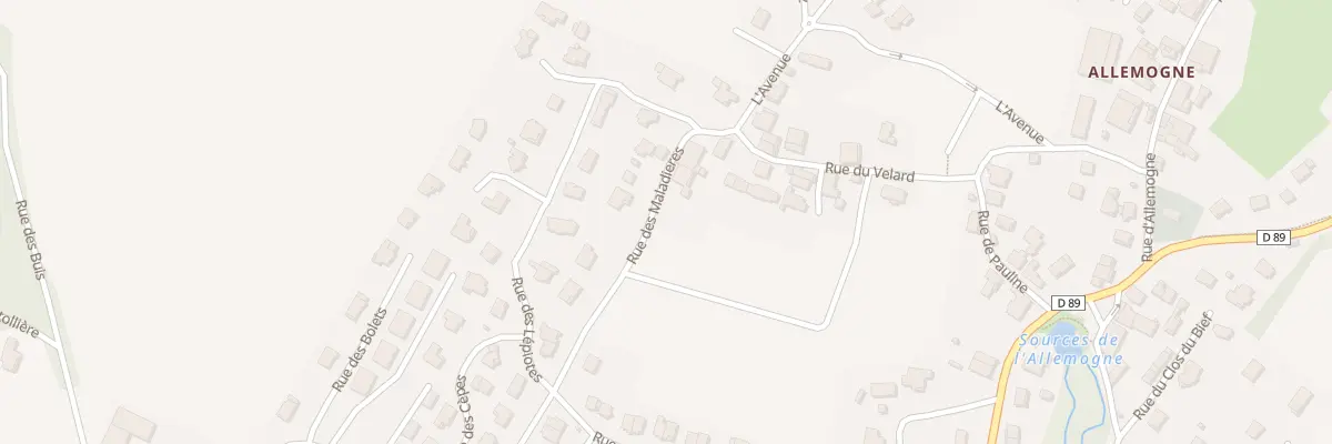 Plan du 540A Rue des Maladières à Thoiry