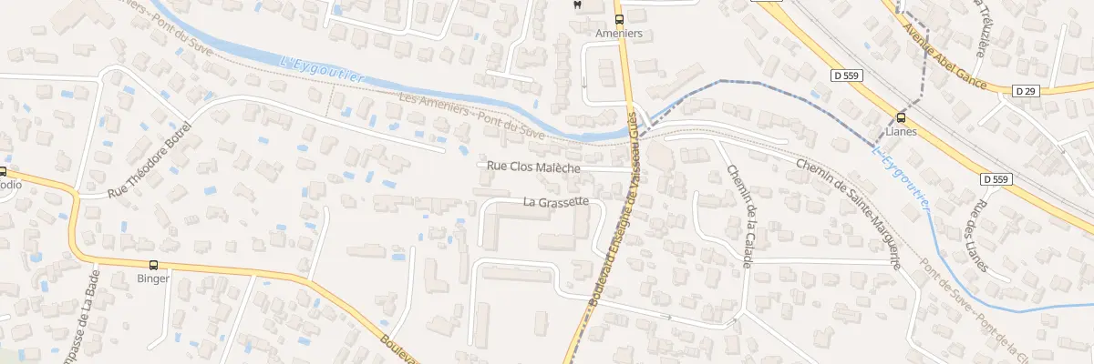 Plan du 5 Rue Clos Maleche à Toulon