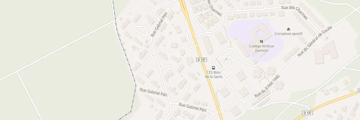 Plan du 32 Rue Gabriel Péri à Homécourt