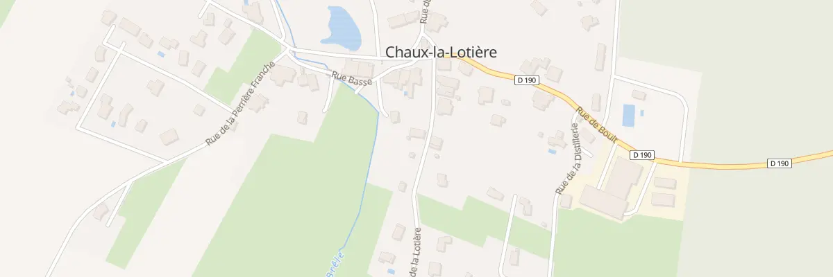 Plan du 4 Rue de la Lotière à Chaux-la-Lotière
