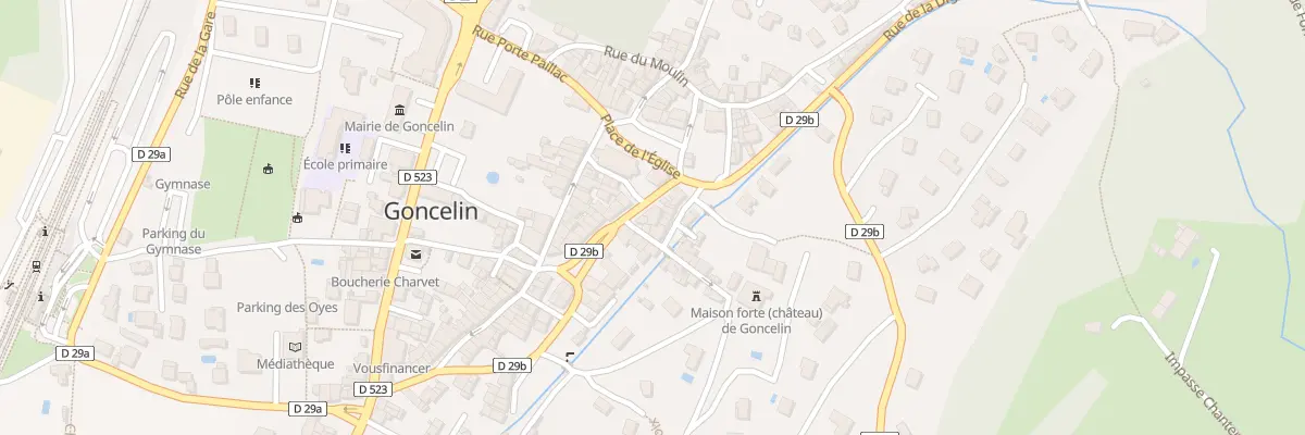 Plan du 8 Rue du Breuil à Goncelin