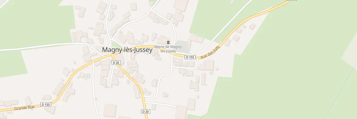 Plan du 1 Rue du Parterre à Magny-lès-Jussey