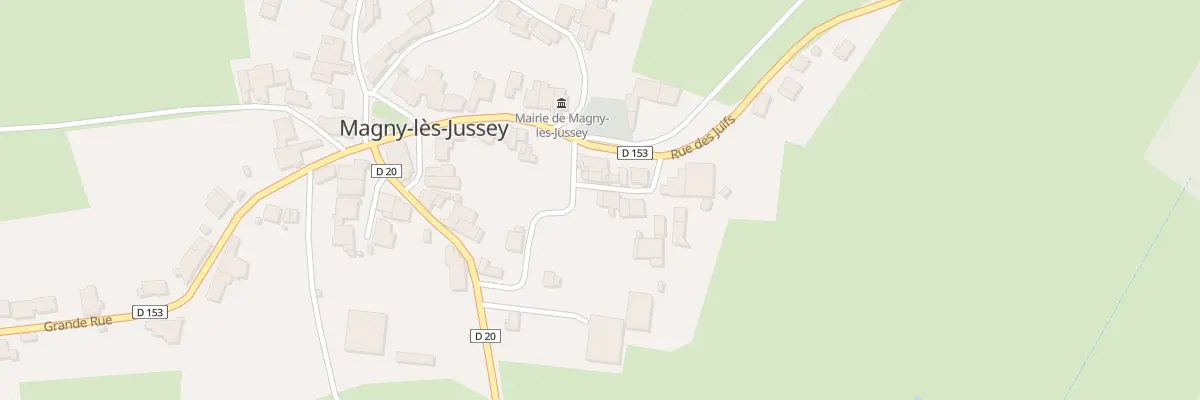 Plan du 2 Rue du Cap Nicolas Broutechoux à Magny-lès-Jussey