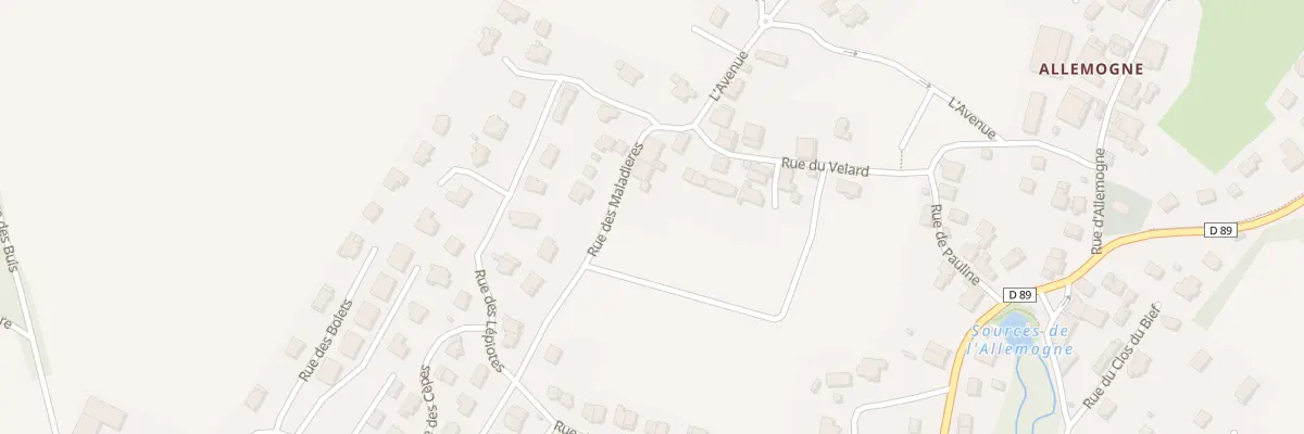 Plan du 540B Rue des Maladières à Thoiry