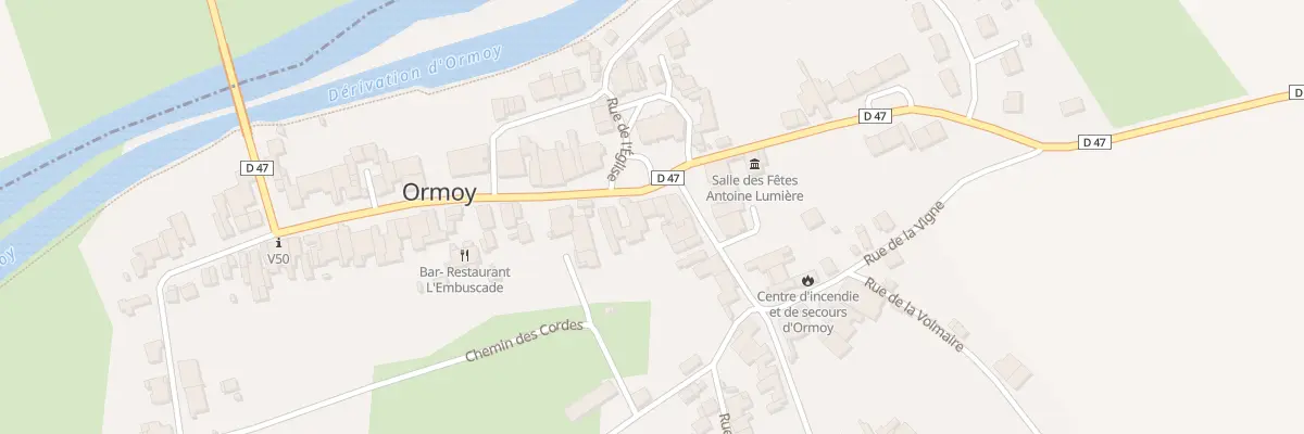 Plan du 13 Rue Antoine Lumiere à Ormoy