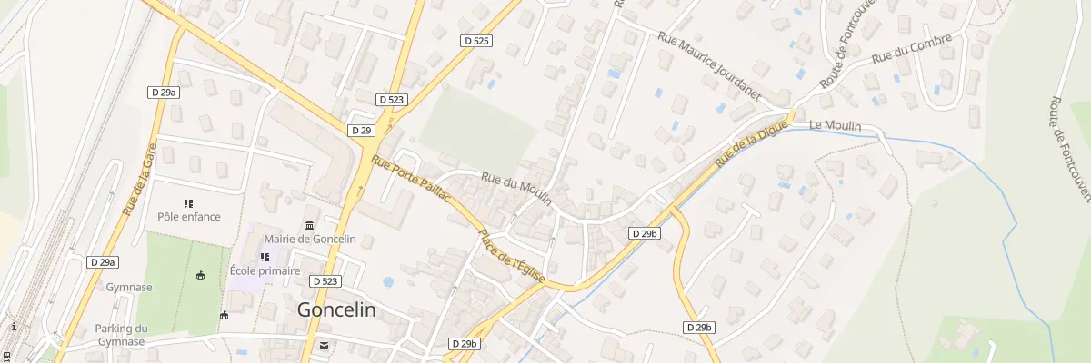 Plan du 5147 Rue de la Grande Porte à Goncelin