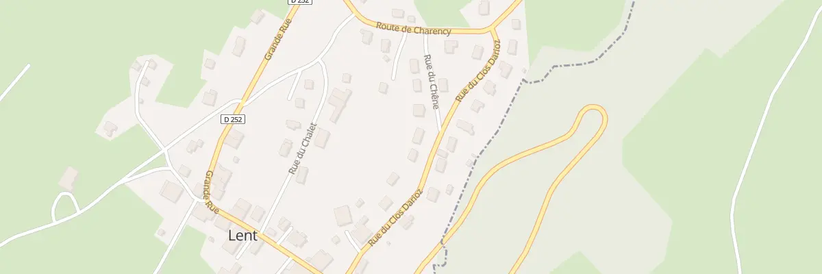 Plan du 17 Rue du Clos Darioz à Lent