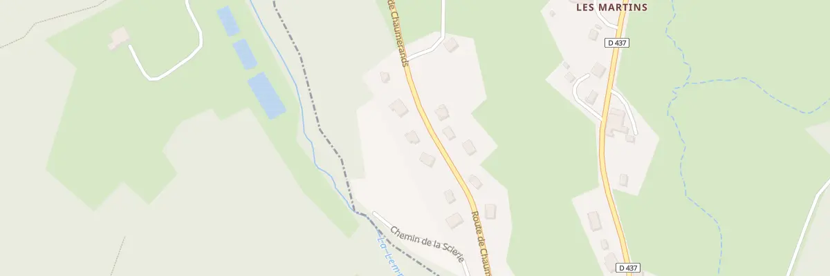 Plan du 30 Les Martins à Lac-des-Rouges-Truites
