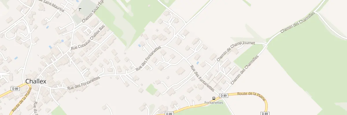 Plan du 50 Lot En Pontoux à Challex