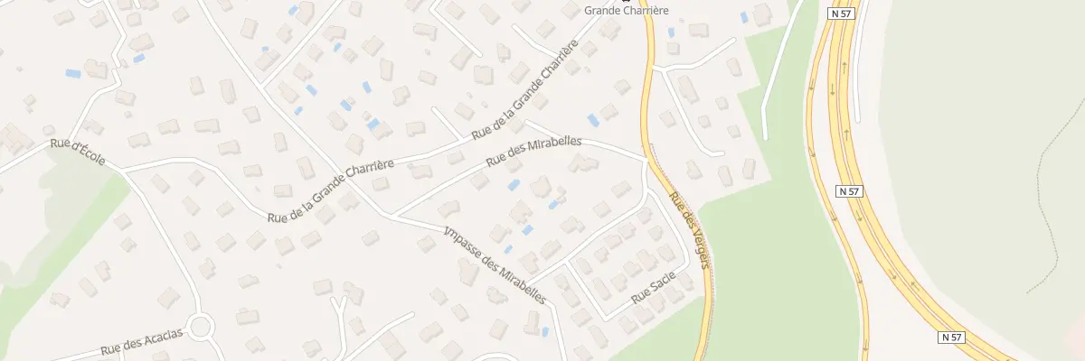 Plan du 22 Rue Mirabelle à Miserey-Salines