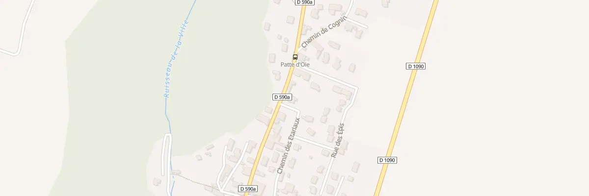 Plan du 704 Rue du Château Dauphin à La Buissière