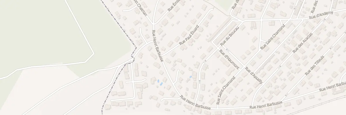 Plan du 4 Rue Paul Eluard à Homécourt