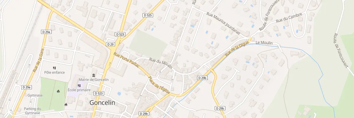 Plan du 4 Rue du Cénoz à Goncelin