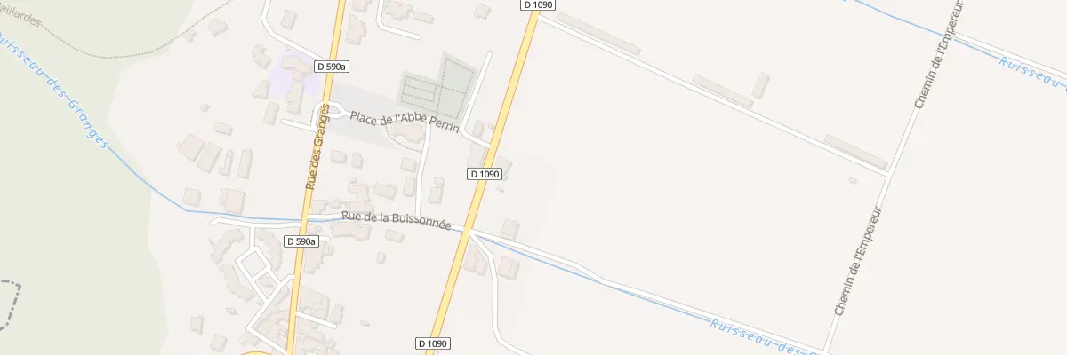 Plan du 711 Rte Departementale N 1090 à La Buissière