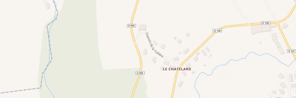 Plan du 135 Che de la Tuilière à Minzier