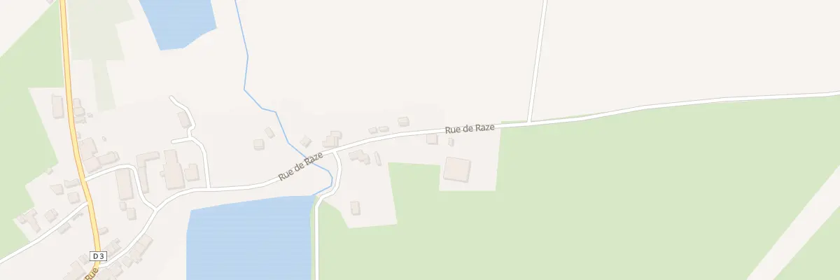 Plan du 12 Rue de Raze à Vy-le-Ferroux