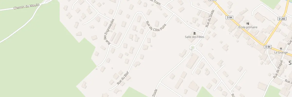 Plan du 5 Rue du Bief à Sirod