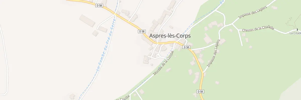 Plan du 5066 Le Four à Aspres-lès-Corps