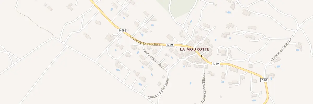 Plan du 6088 La Mourotte à La Verdière