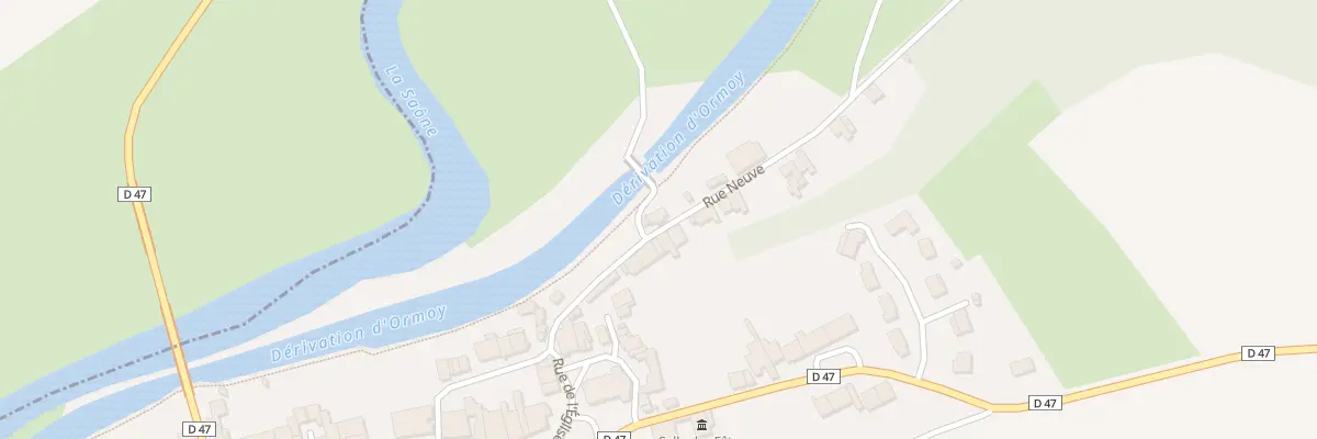 Plan du 5 Rue Neuve à Ormoy