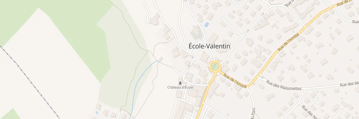 Plan du 5 Rue de la Forêt à École-Valentin
