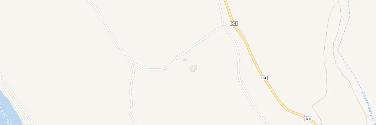 Plan du 861 Rte de Sisteron à Salignac