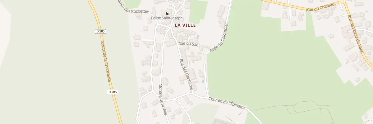 Plan du 82 Rue des Gantières à Chapareillan
