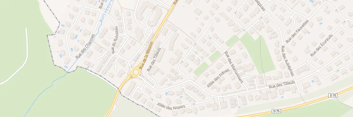 Plan du 33B Rue des Marronniers à École-Valentin