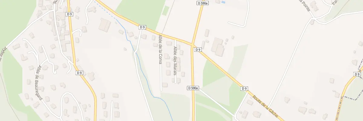 Plan du 55 All des Marais à Barraux