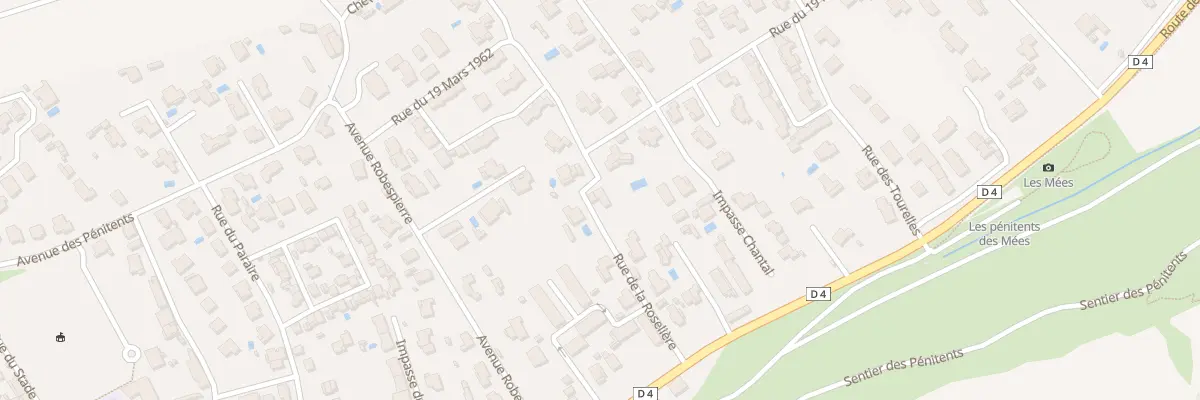 Plan du 7445 Rue de la Roselière aux Mées