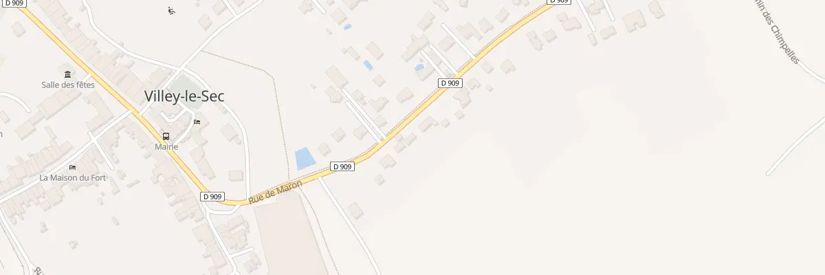 Plan du 36 Rue de Maron à Villey-le-Sec