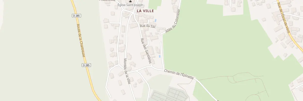 Plan du 34 Rue des Gantières à Chapareillan