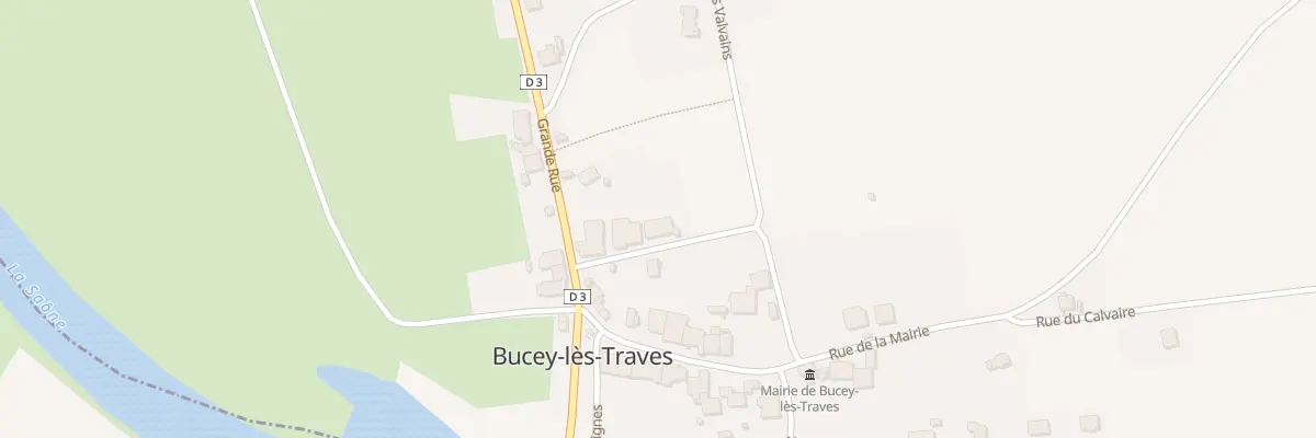 Plan du 3 Rue de la Riotte à Bucey-lès-Traves