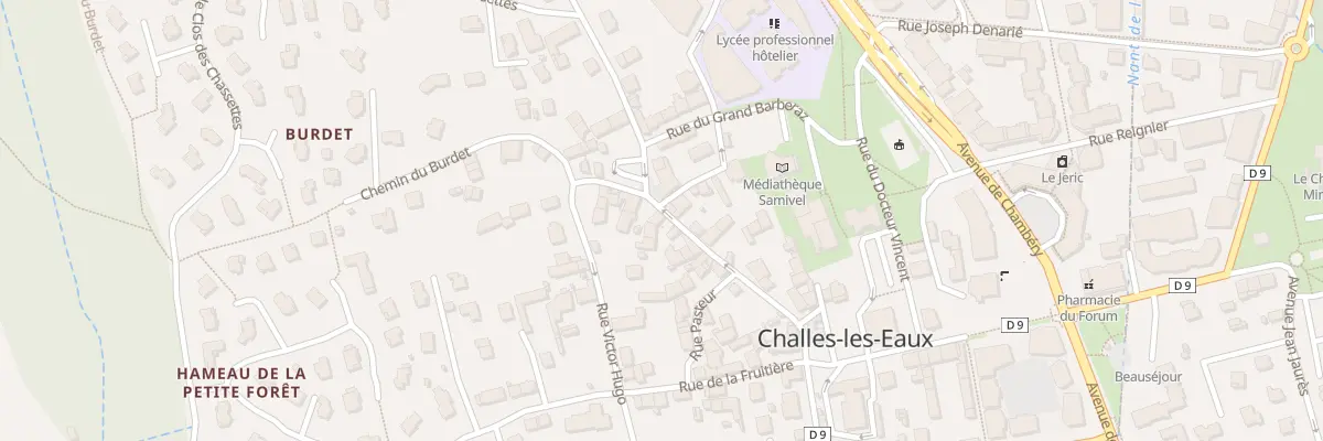Plan du 151 Rue de l’Ancienne Mairie à Challes-les-Eaux