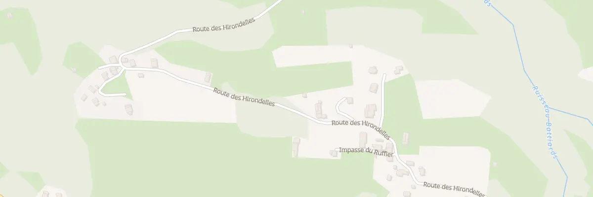 Plan du 404 Rte des Hirondelles à Theys