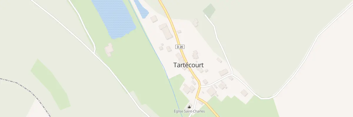 Plan du 10 Rue des Carrieres à Tartécourt