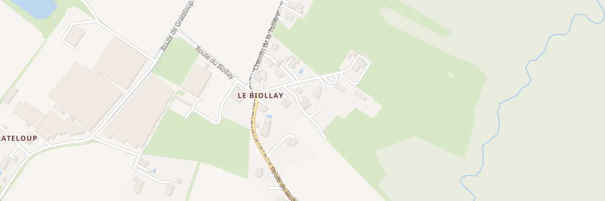 Plan du 48 Che du Creux du Loup à Chênex
