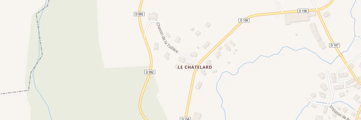 Plan du 55C Che de la Tuilière à Minzier