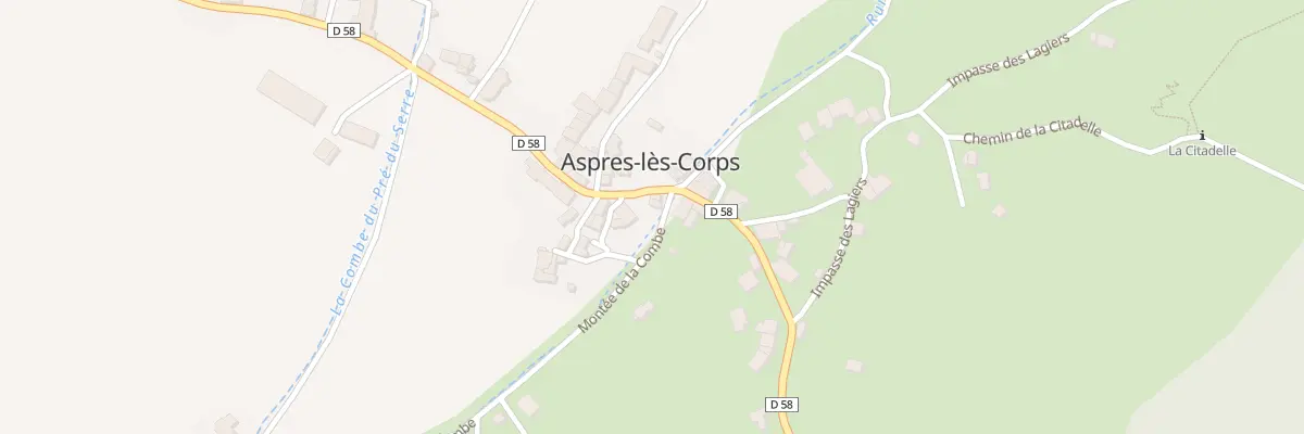 Plan du 5149 Le Four à Aspres-lès-Corps