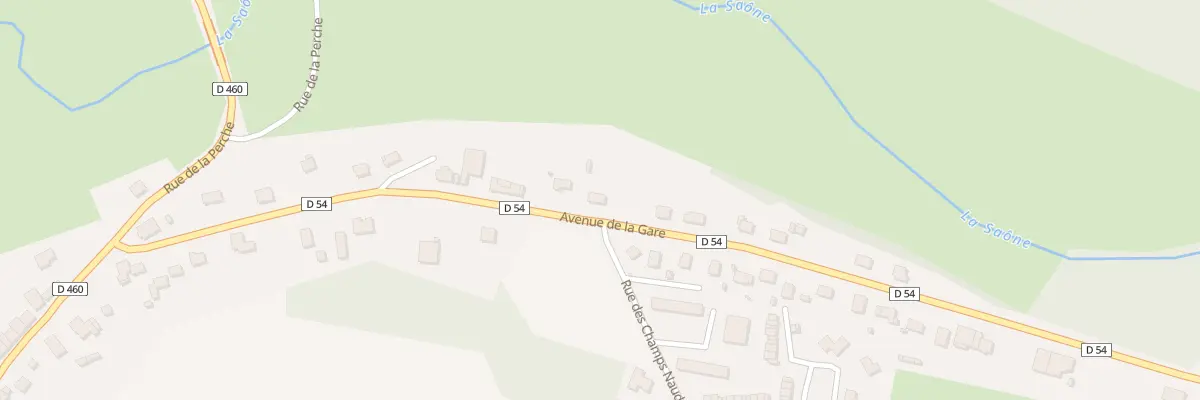 Plan du 401 Av de la Gare à Monthureux-sur-Saône