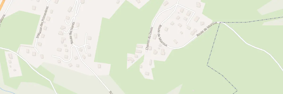 Plan du 5495F Che du Devin à Saint-Félix