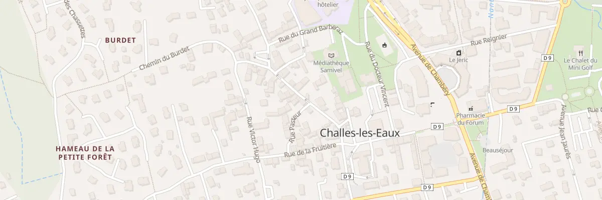 Plan du 103 Rue de l’Ancienne Mairie à Challes-les-Eaux