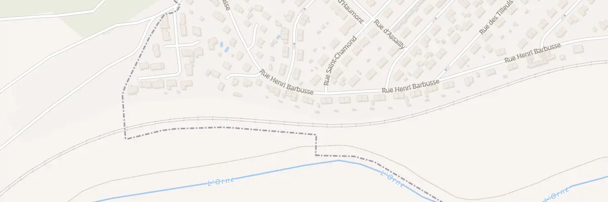 Plan du 48 Rue Henri Barbusse à Homécourt