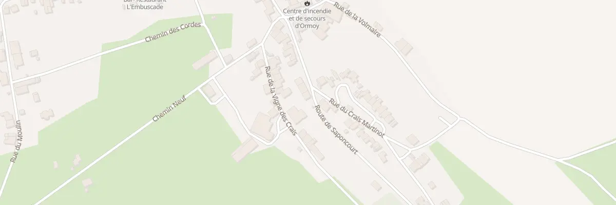 Plan du 14 Rue du Crais Martinot à Ormoy