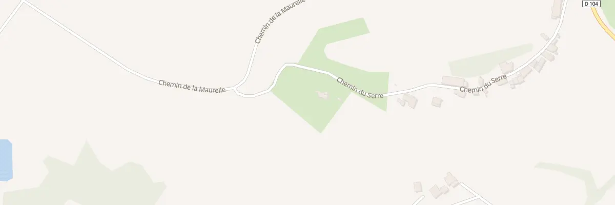 Plan du 535 Che du Serre à Melve