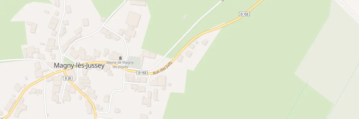 Plan du 6 Rue des Juifs à Magny-lès-Jussey